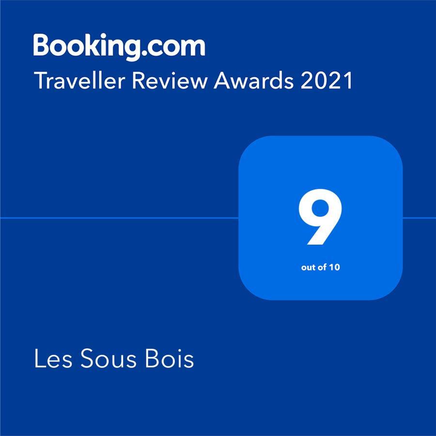Les Sous Bois Hotel Saint-Laurent-de-Brevedent Exterior foto